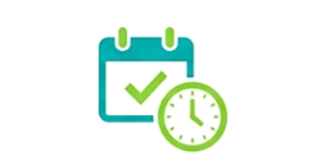 カレンダーと時計