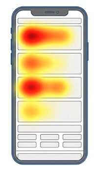 スマートフォンでどんな所が見られているのかがわかる